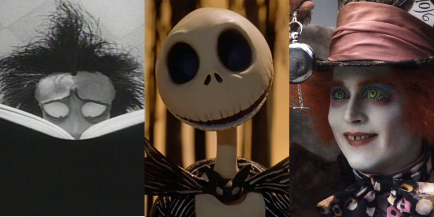 Burton made Vincent, Nightmare Before Christmas, and Alice in Wonderland for Disney