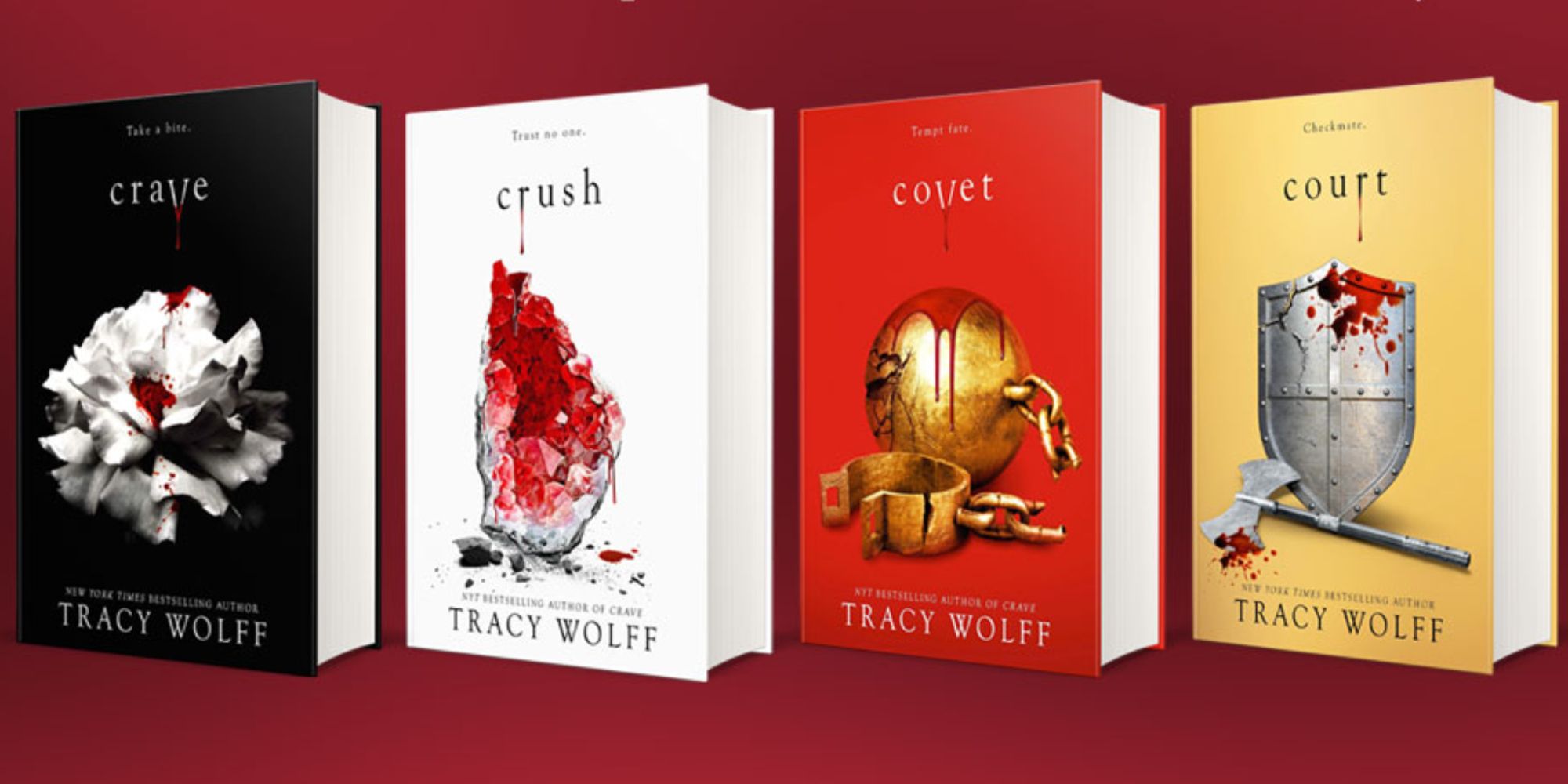 Crave Book Series (via Tracy Wolff's site)