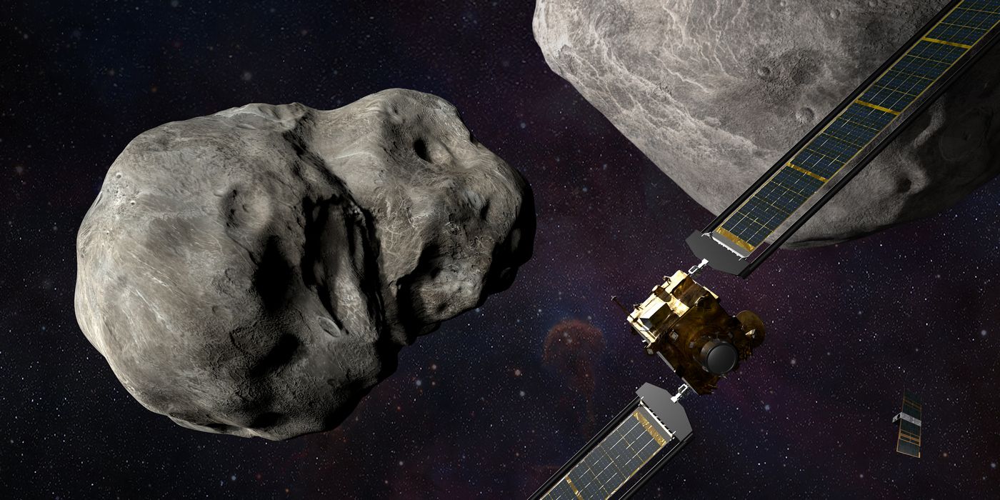 DART NASA official image