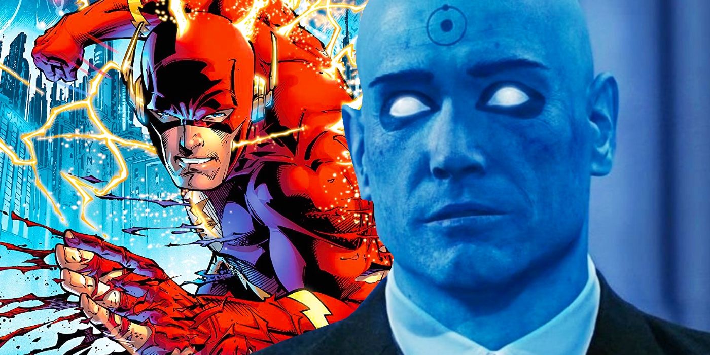 Flash and Doctor Manhattan in DC Comics