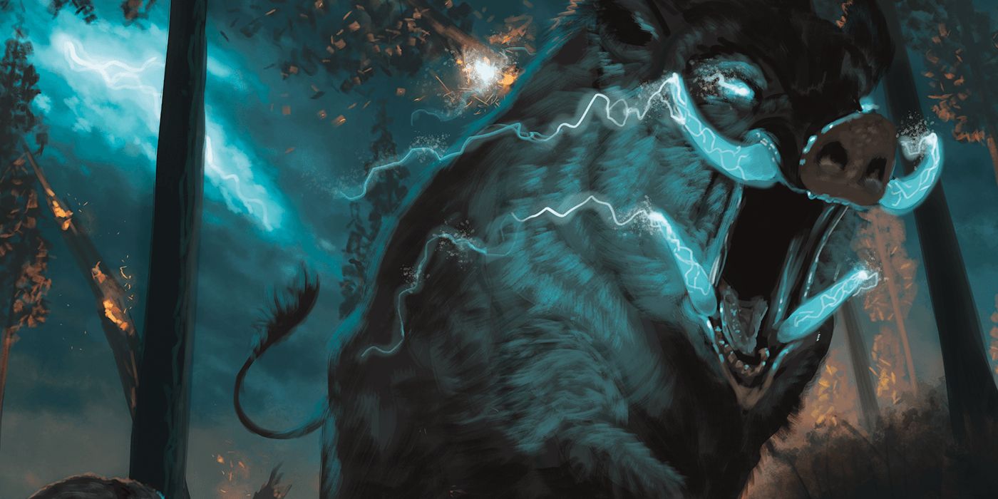 An Icespire Bull from D&amp;D&rsquo;s Dragon of Icespire Peak.