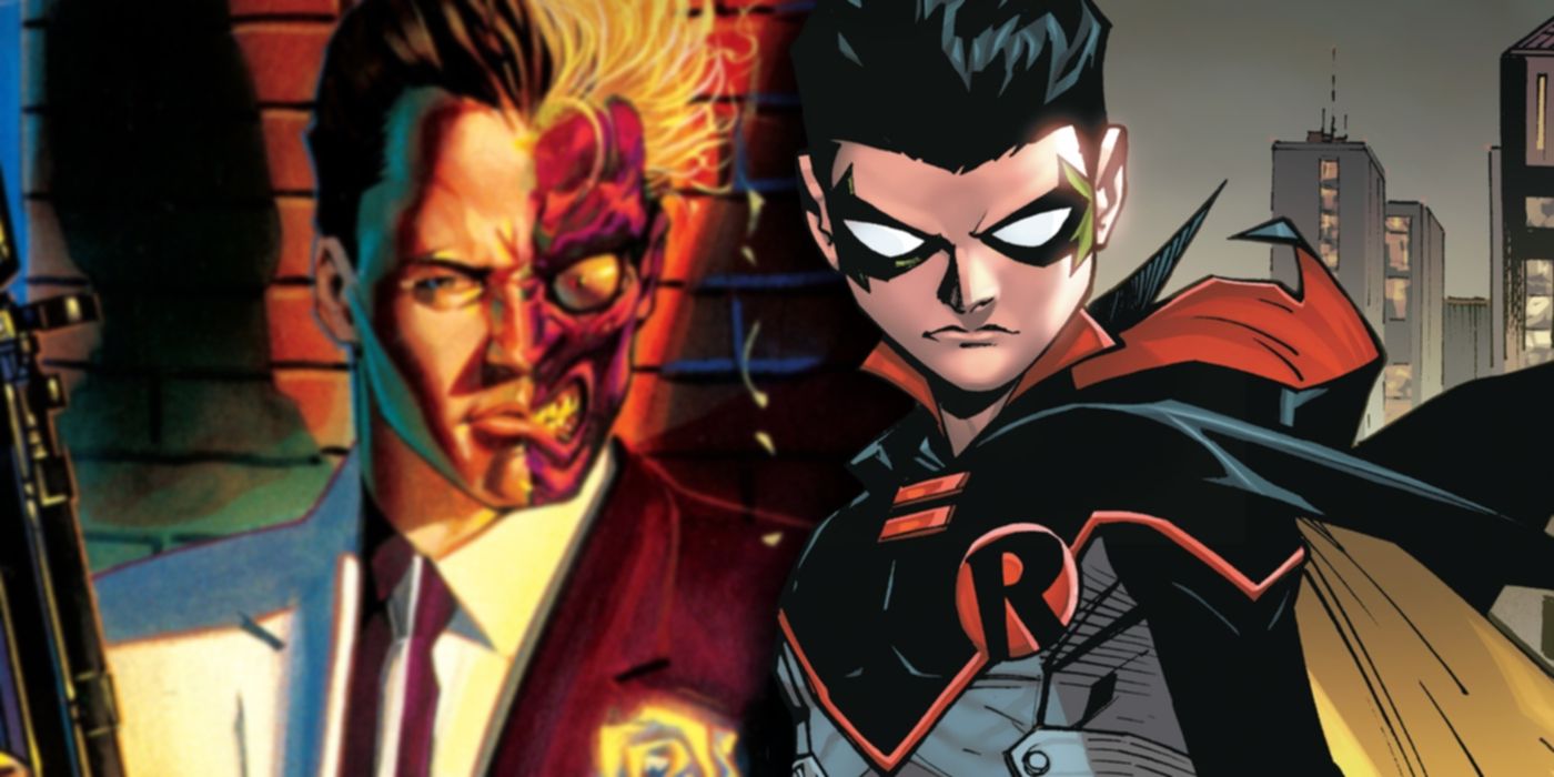 Damian Wayne Robin Two-Face DC Comics