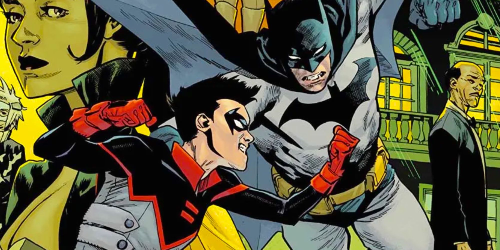 Damian Wayne Robin and Batman in DC Comics