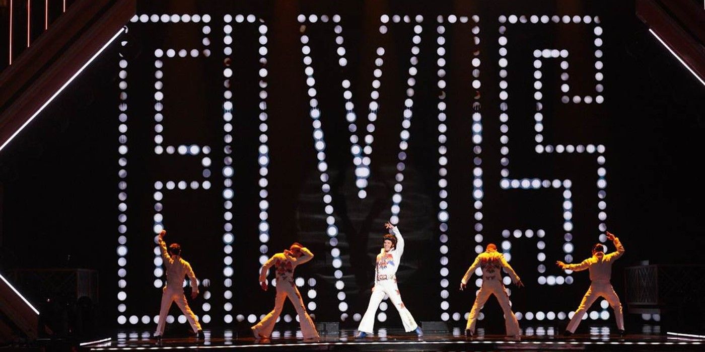 Dancing With the Stars 31ª Temporada Elvis Night artistas no palco