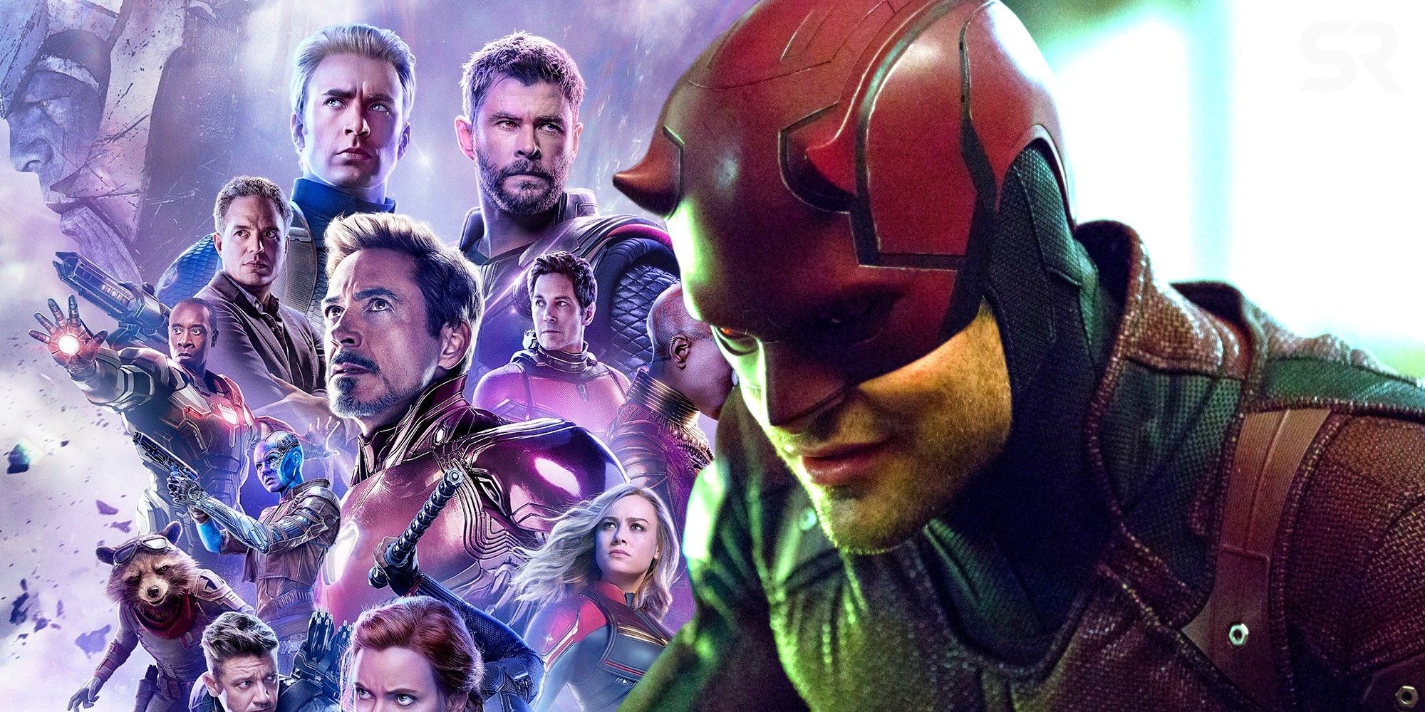 The MCU's Avengers and Daredevil