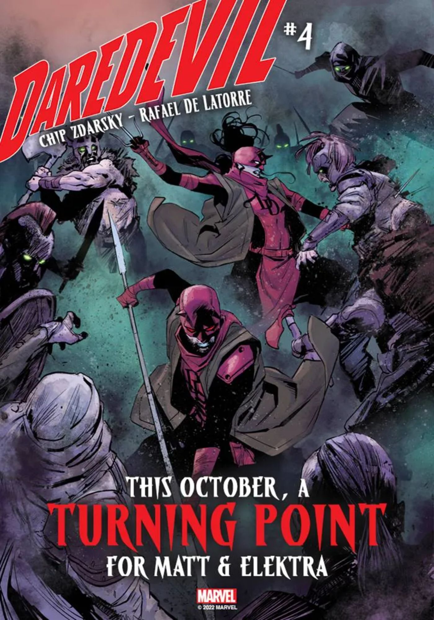 Daredevil Marvel Comics 4 - Elektra Matt Murdock