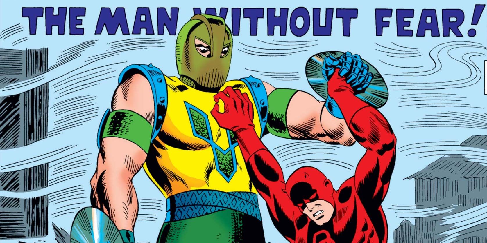 Demolidor e Gladiador nos quadrinhos da Marvel