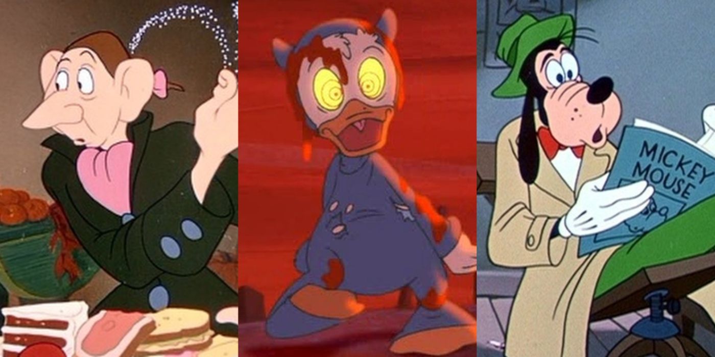 Dark Disney Shorts For Halloween including Sleepy Hollow and others.