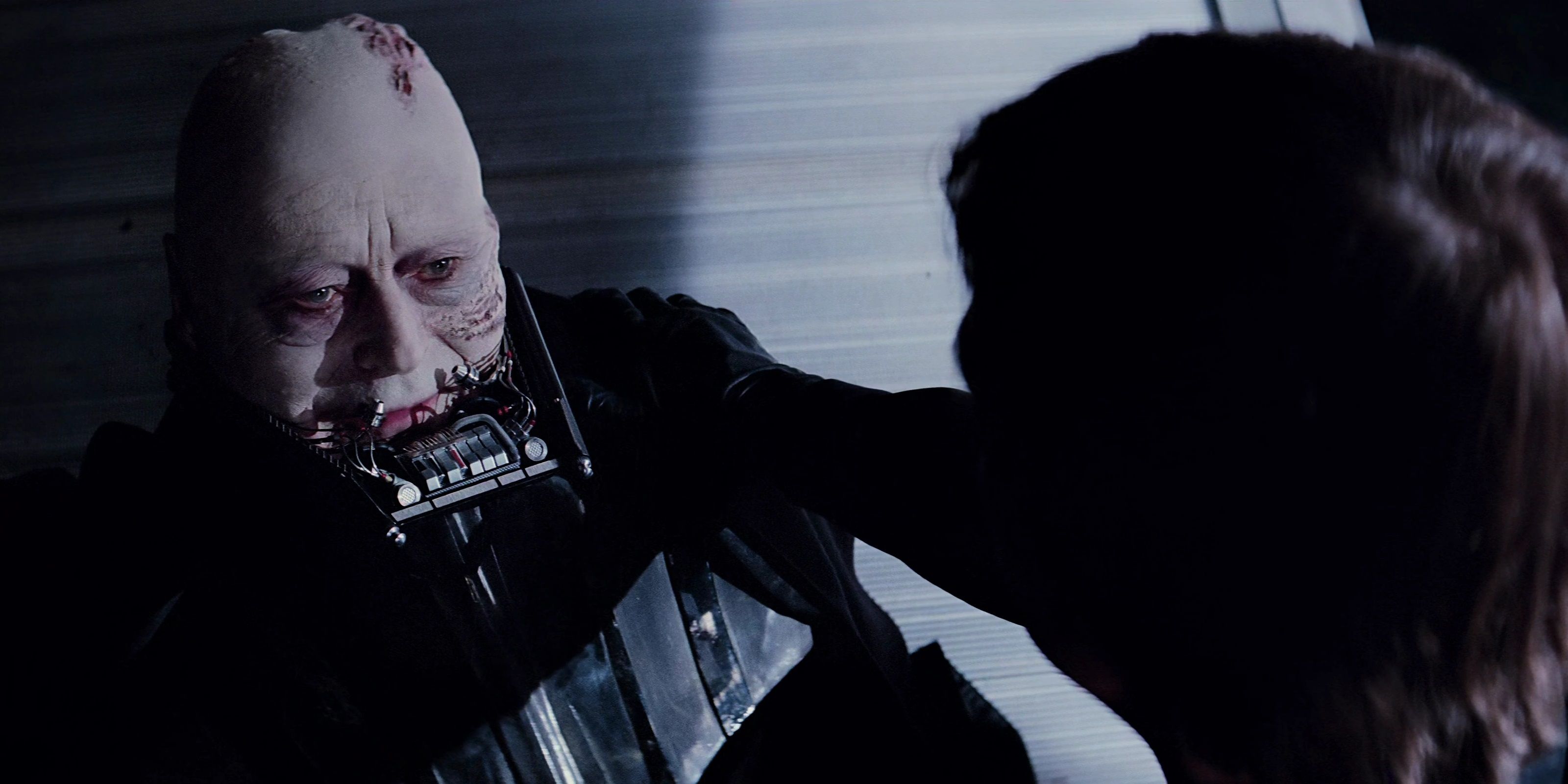 Darth Vader dies in Luke's arms in Return of the Jedi