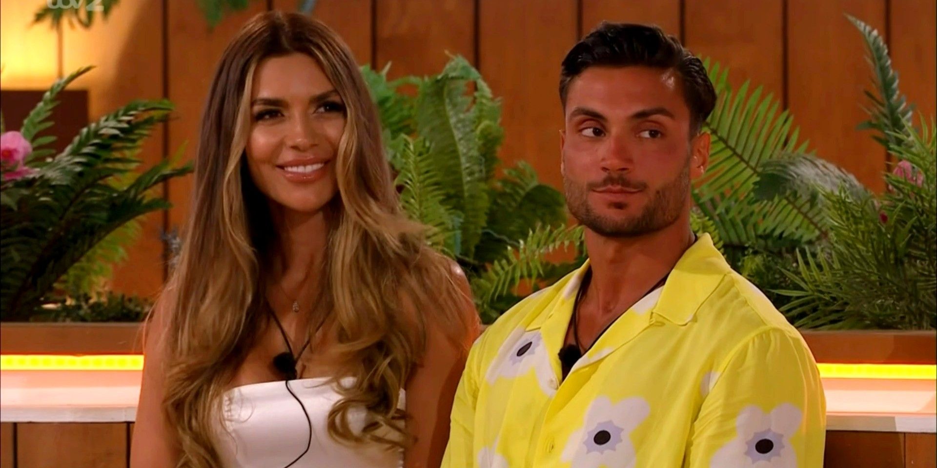 Davide and Ekin-Su on Love Island UK