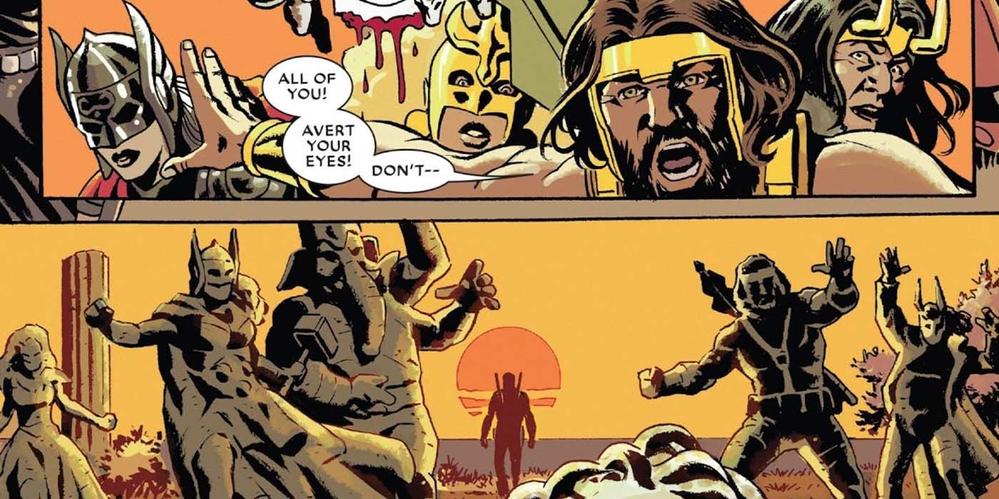 Deadpool mata Thor Marvel Comics Universe
