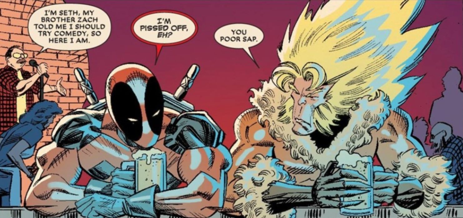 Deadpool Seth Galifianakis Marvel Comics