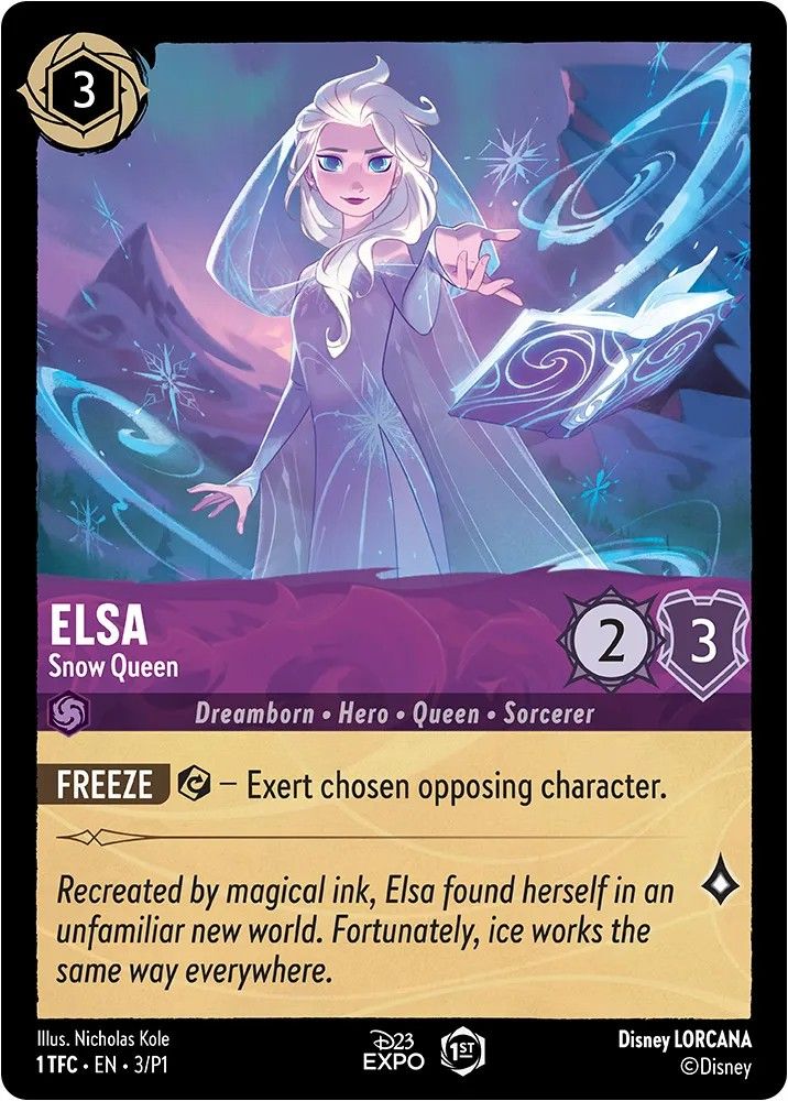 New Disney TCG Cards Revealed, Showing Off Fantasy &amp; MTG Influences