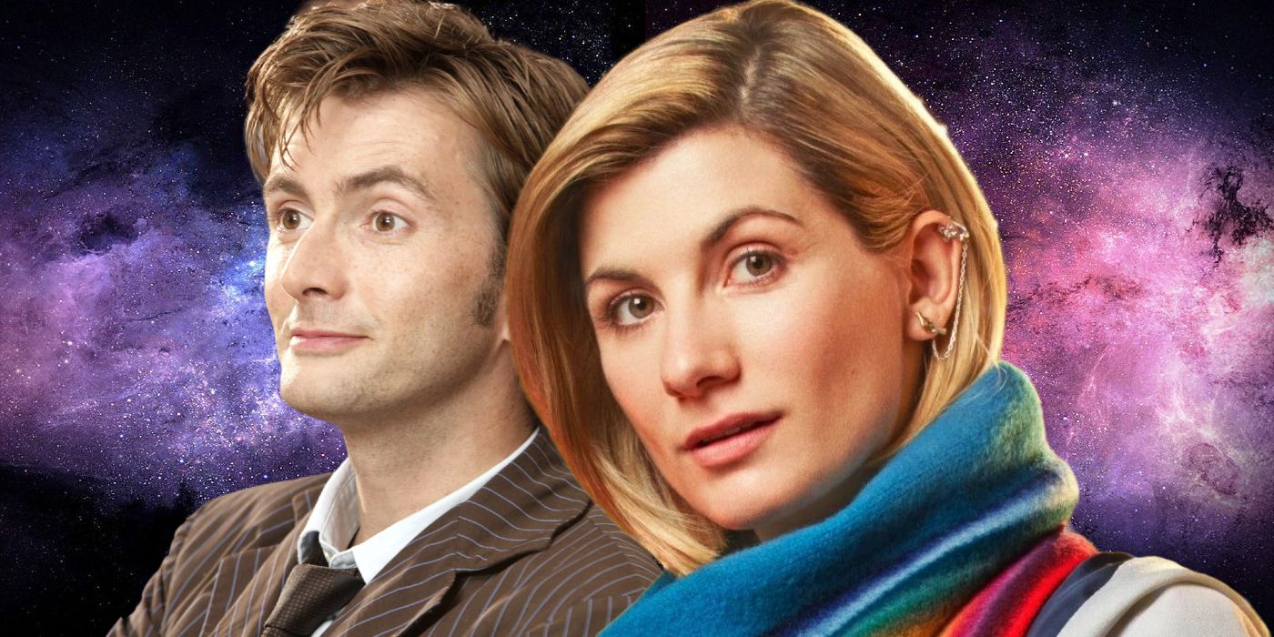Doctor Who David Tennant and Jodie Whittaker