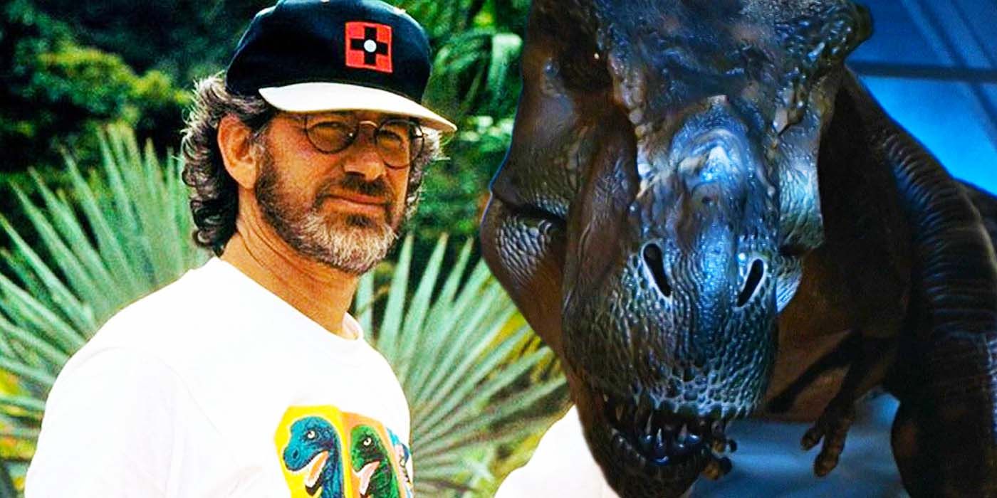 Steven Spielberg, Jurassic Park and T-Rex