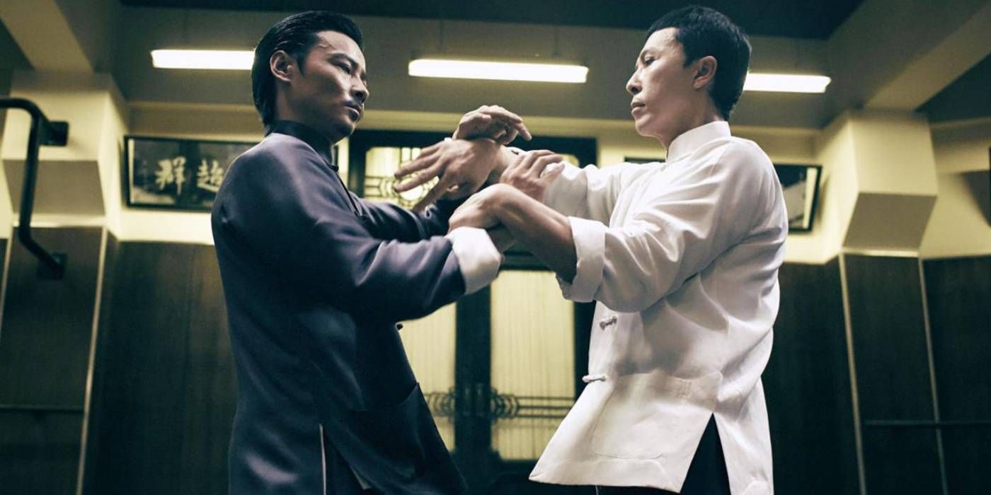 Donnie Yen and Max Zhang in Ip Man 3 pic.