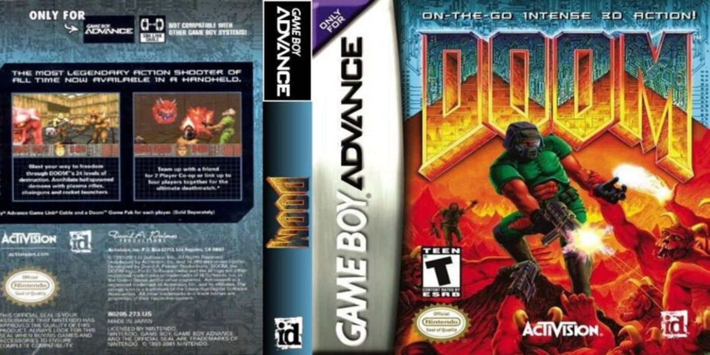 Capa do jogo Doom.