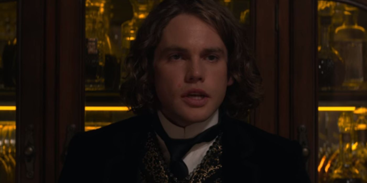 Dorian Gray looking at someone in Chilling Adventures of Sabrina