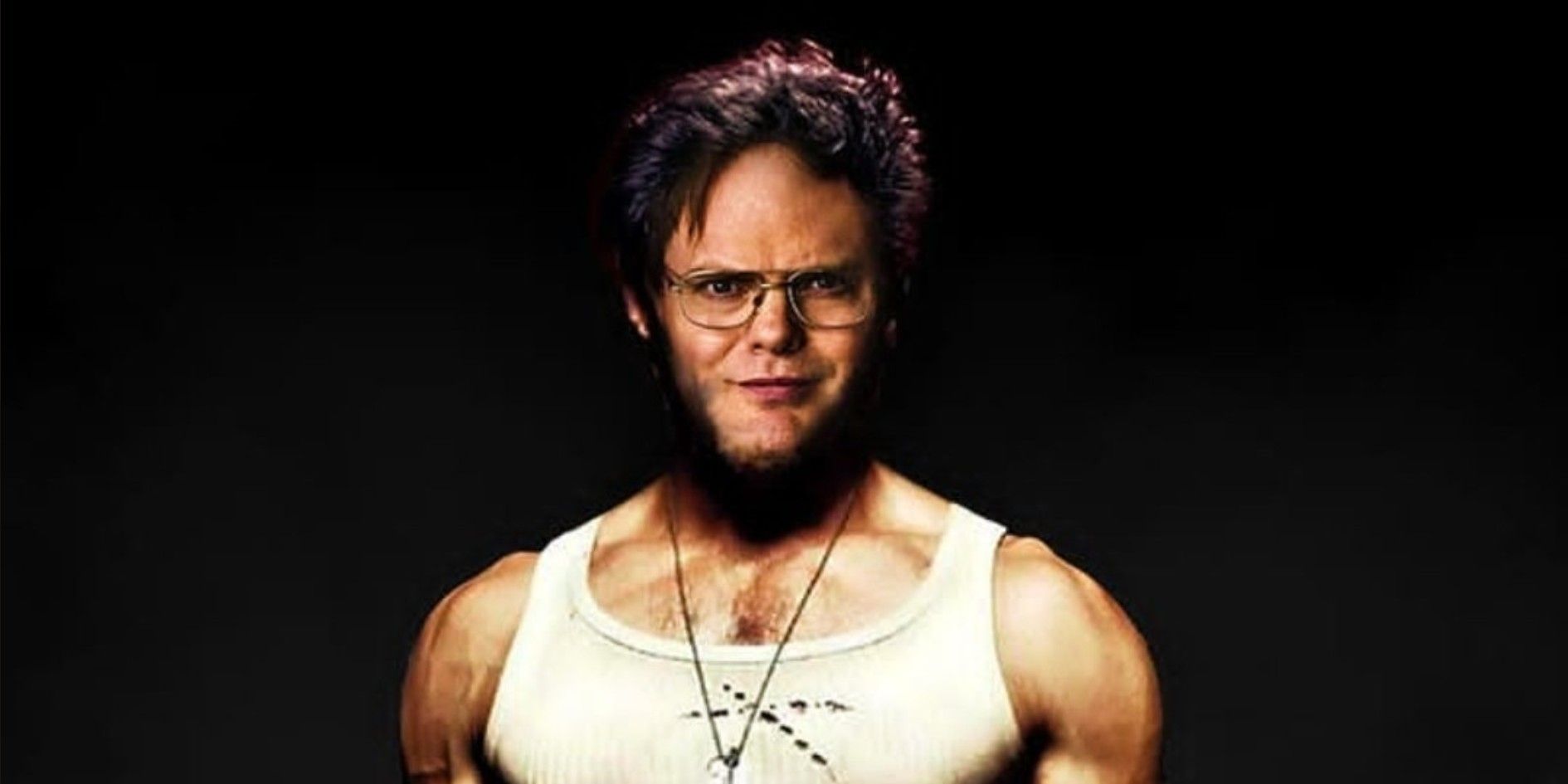 Dwight as Wolverine