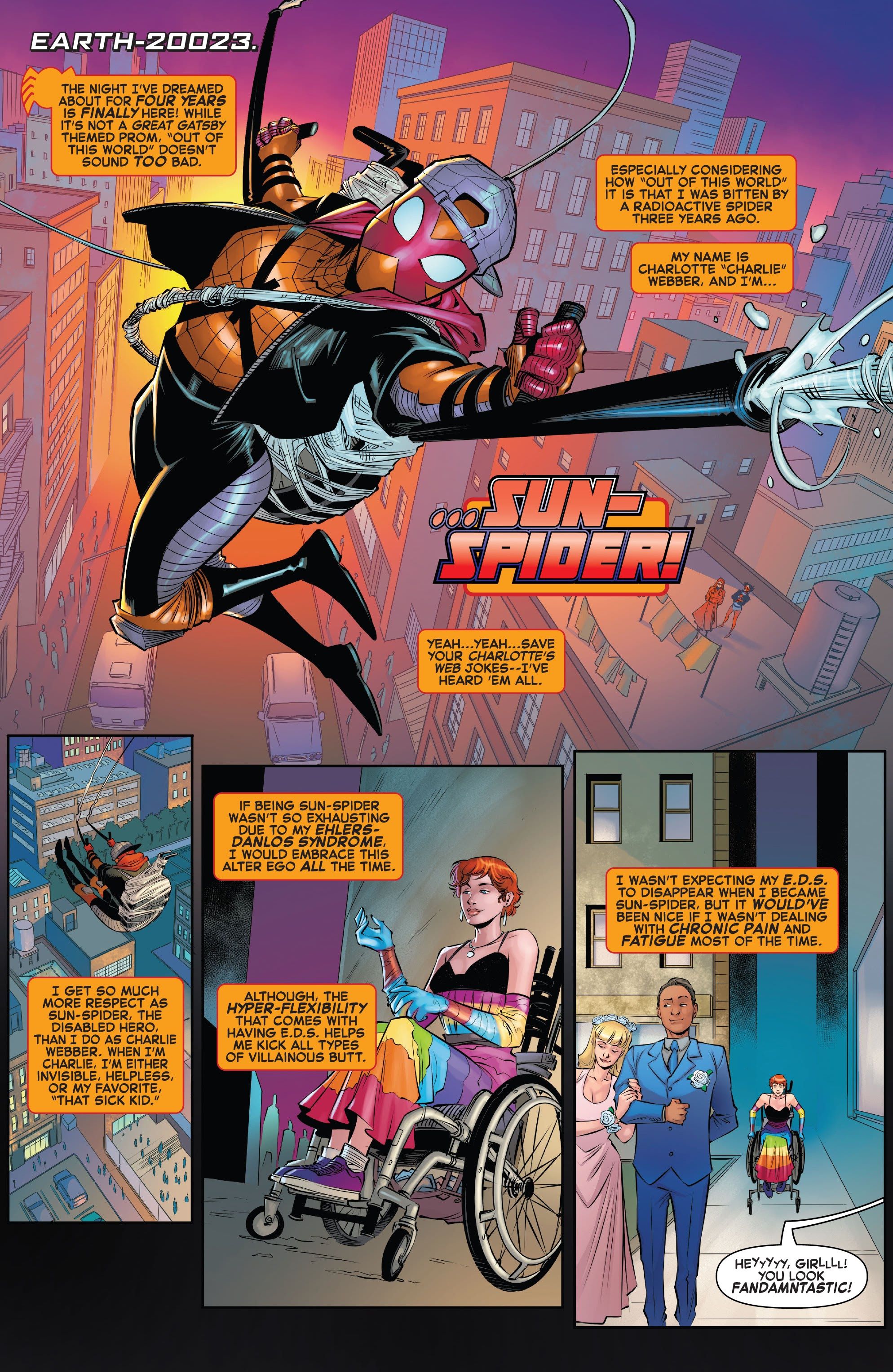Marvel s queer disabled spider hero is its most relatable new hero in