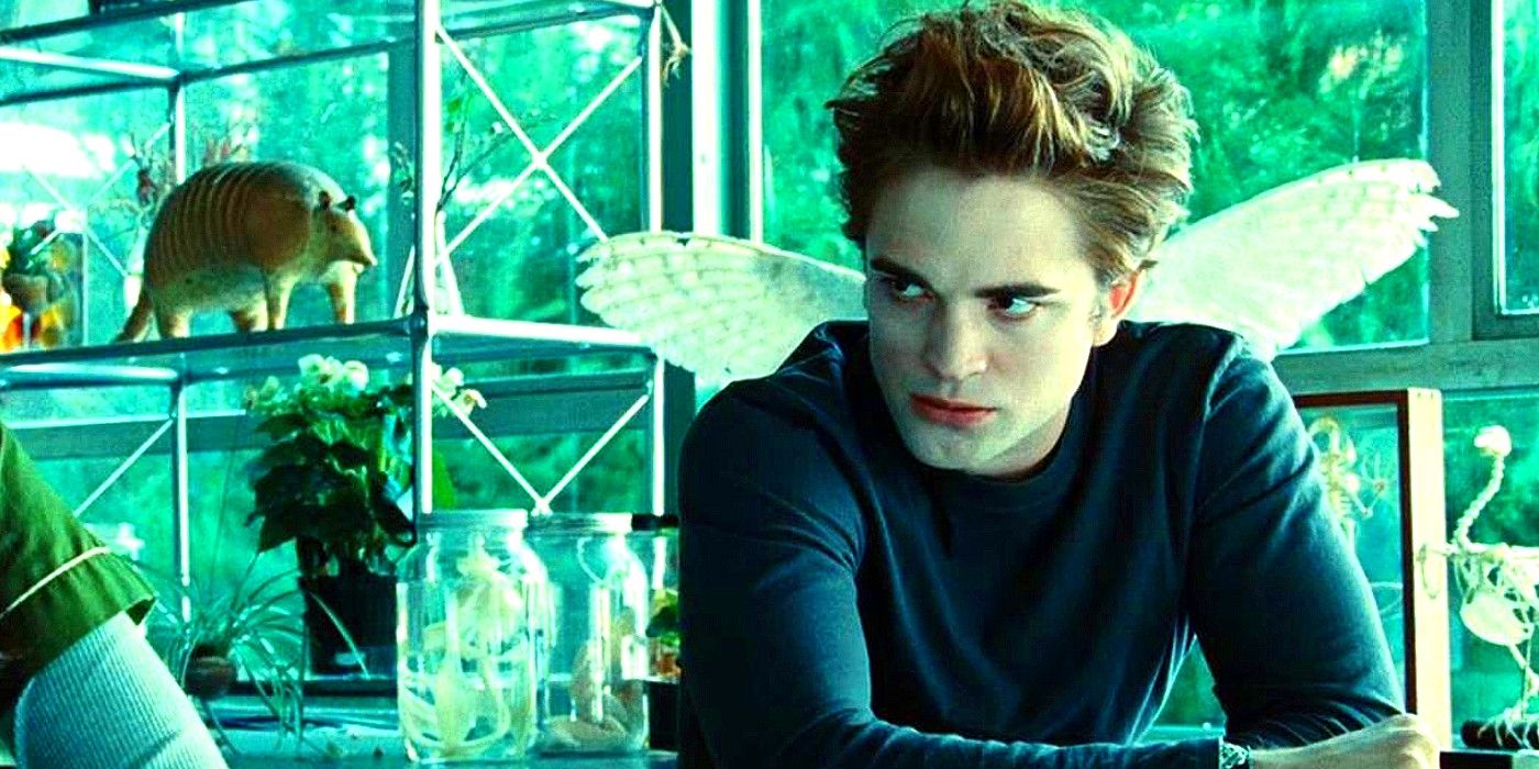 Edward Cullen stares in Twilight