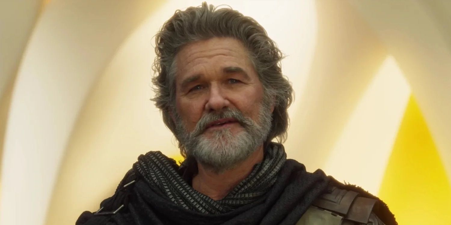 Ego on his planet in Guardians of the Galaxy Vol 2