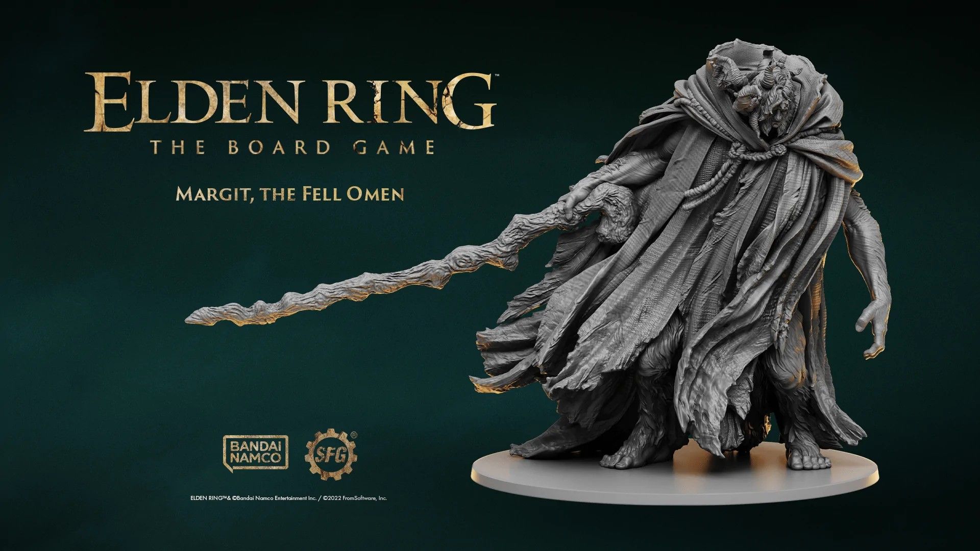 Elden Ring Board Game Magrit figurine.