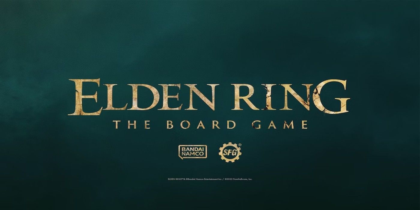 Elden Ring Kickstarter logo for the board game.