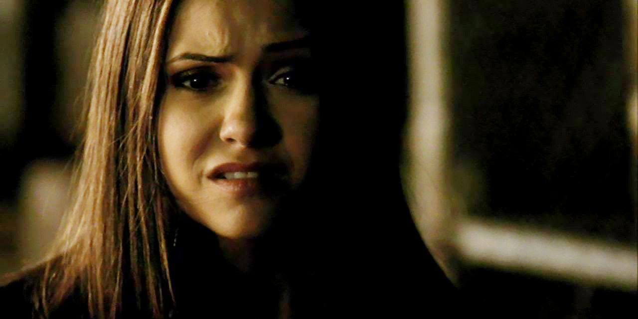 Elena arguing to save Damon's life