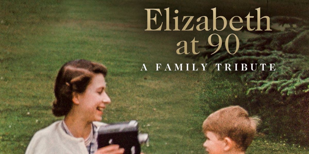Elizabeth with her son in Elizabeth at 90
