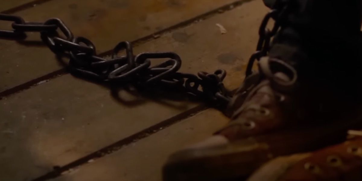 Ellie Chained Up In Converse