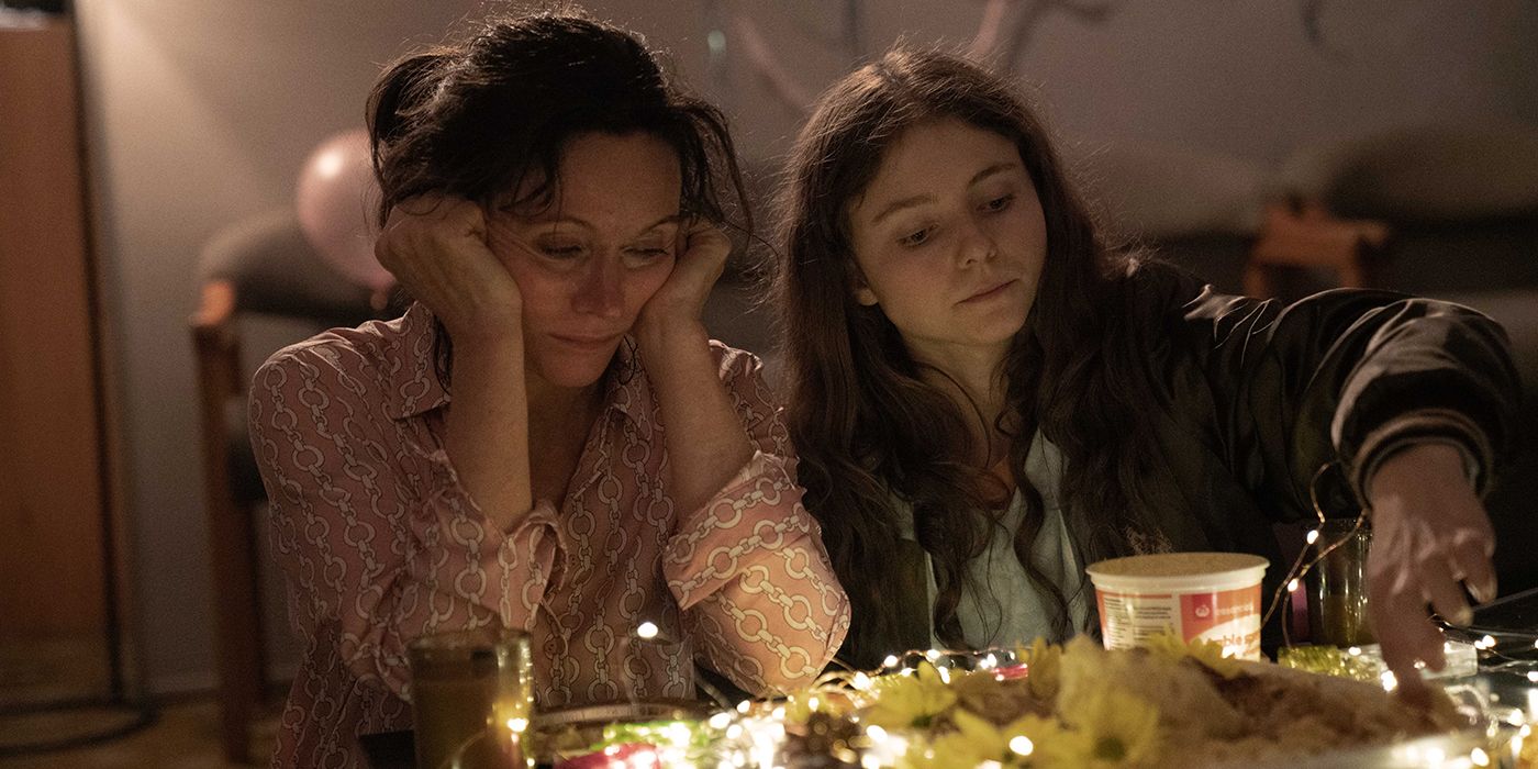 Essie Davis and Thomasin McKenzie in The Justice of Bunny King