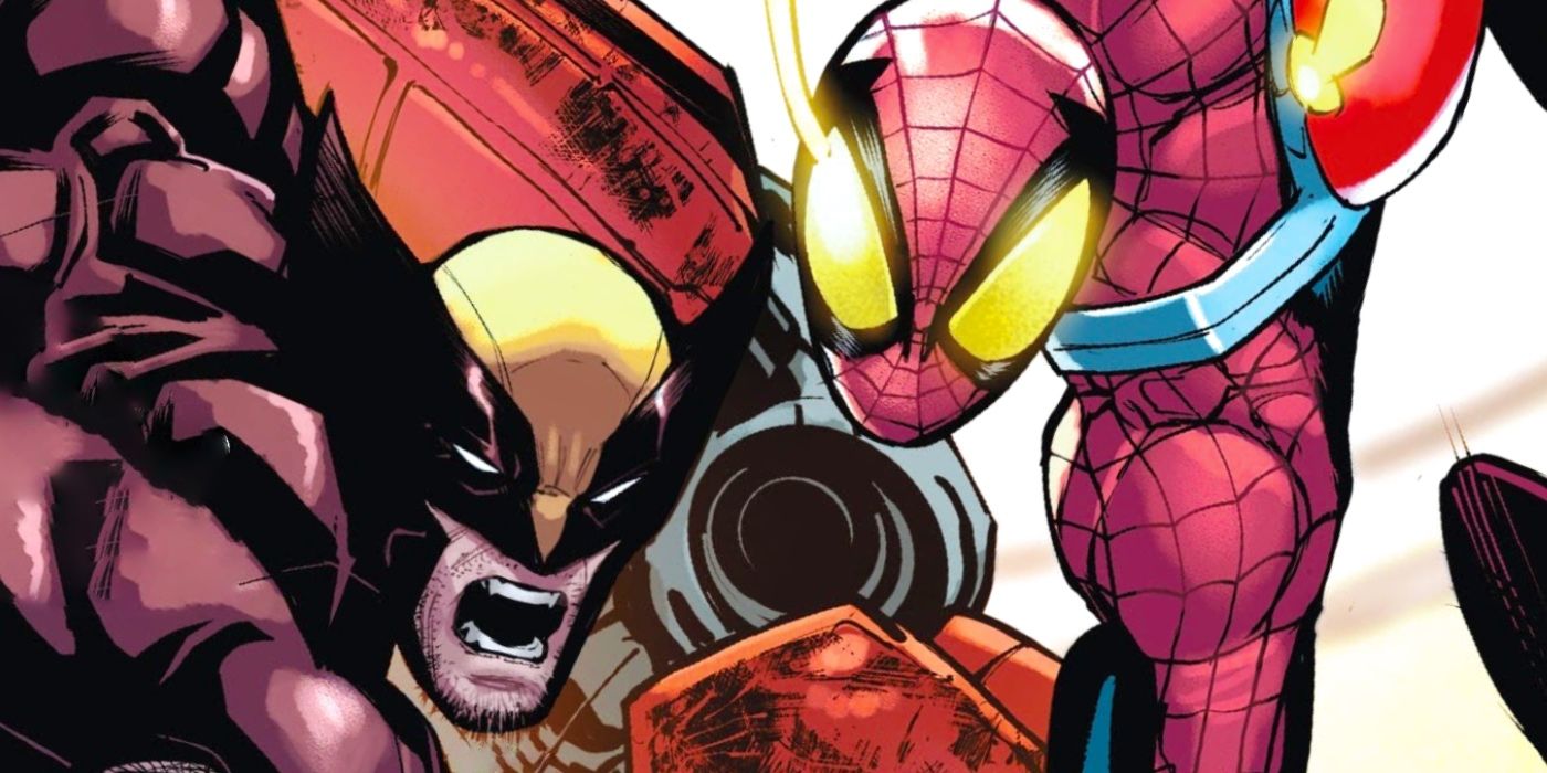 Wolverine e Homem-Aranha no Hellfire Gala