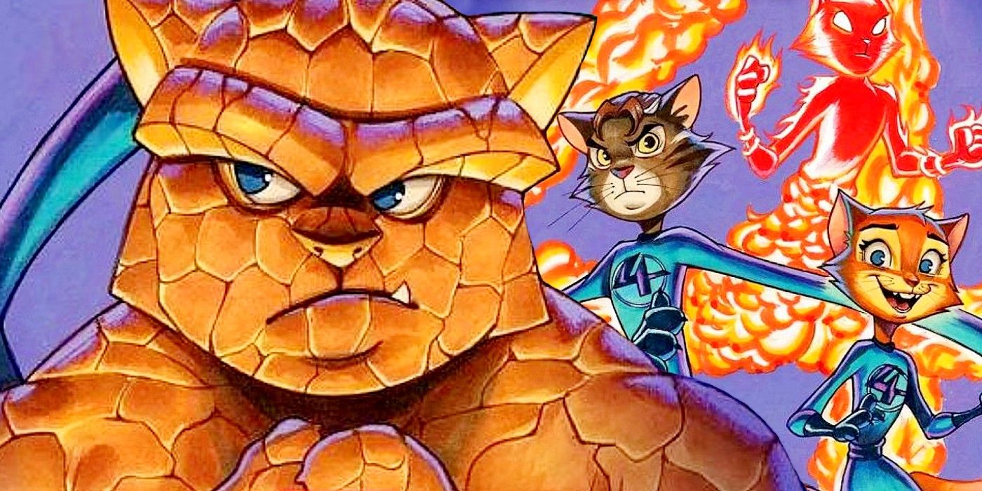 FANTASTIC FOUR AS CATS