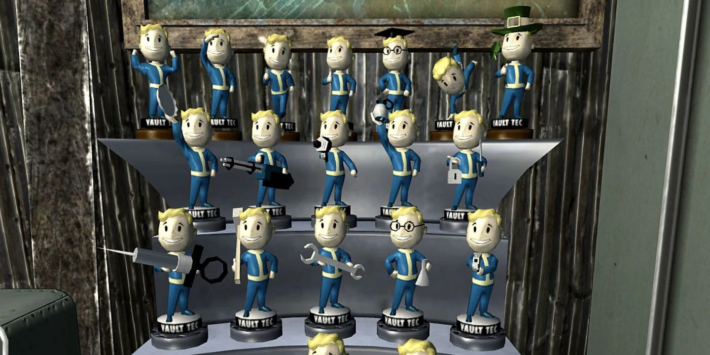 Fallout 3 Bobblehead Shelf Screenshot