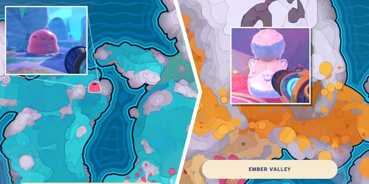 Finding Ringtail Slimes In Slime Rancher 2 Map Location and Unlock Ember Valley