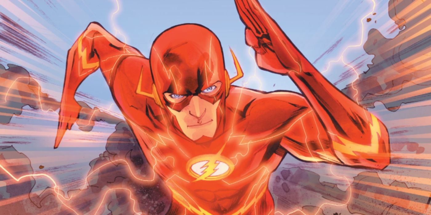 Flash Running DC Comics