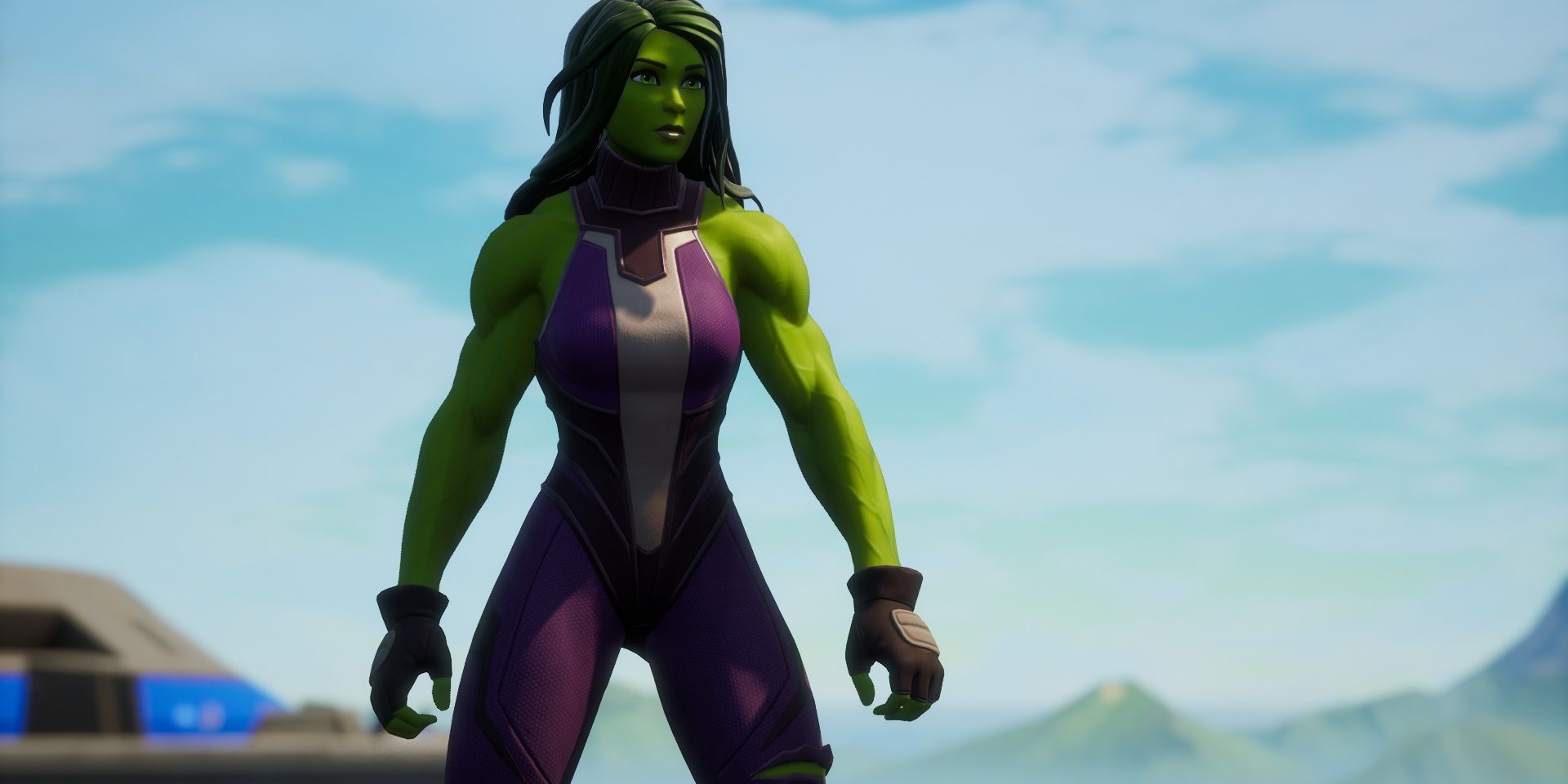 An image of She-Hulk from Fortnite Battle Royale
