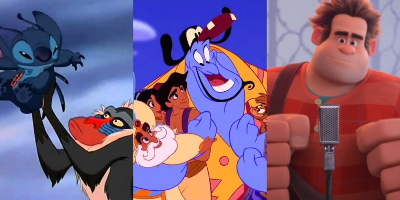 Fourth Wall Breaks In Disney include Rafiki, the Genie, and Wreck-It Ralph