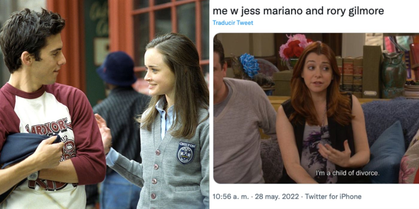 Gilmore Girls Rory and Jess memes