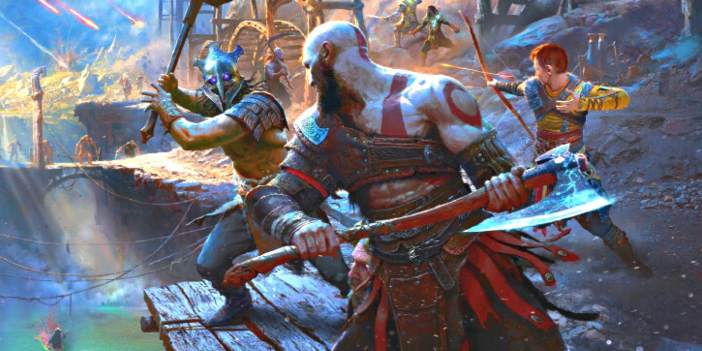 New God of War Ragnarök artwork reveals new details about the upcoming game.