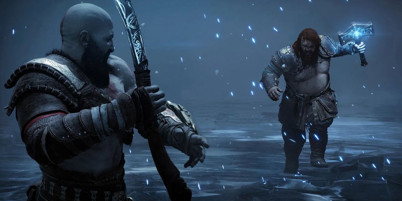 God of War Ragnarök Trailer Kratos Vs Thor