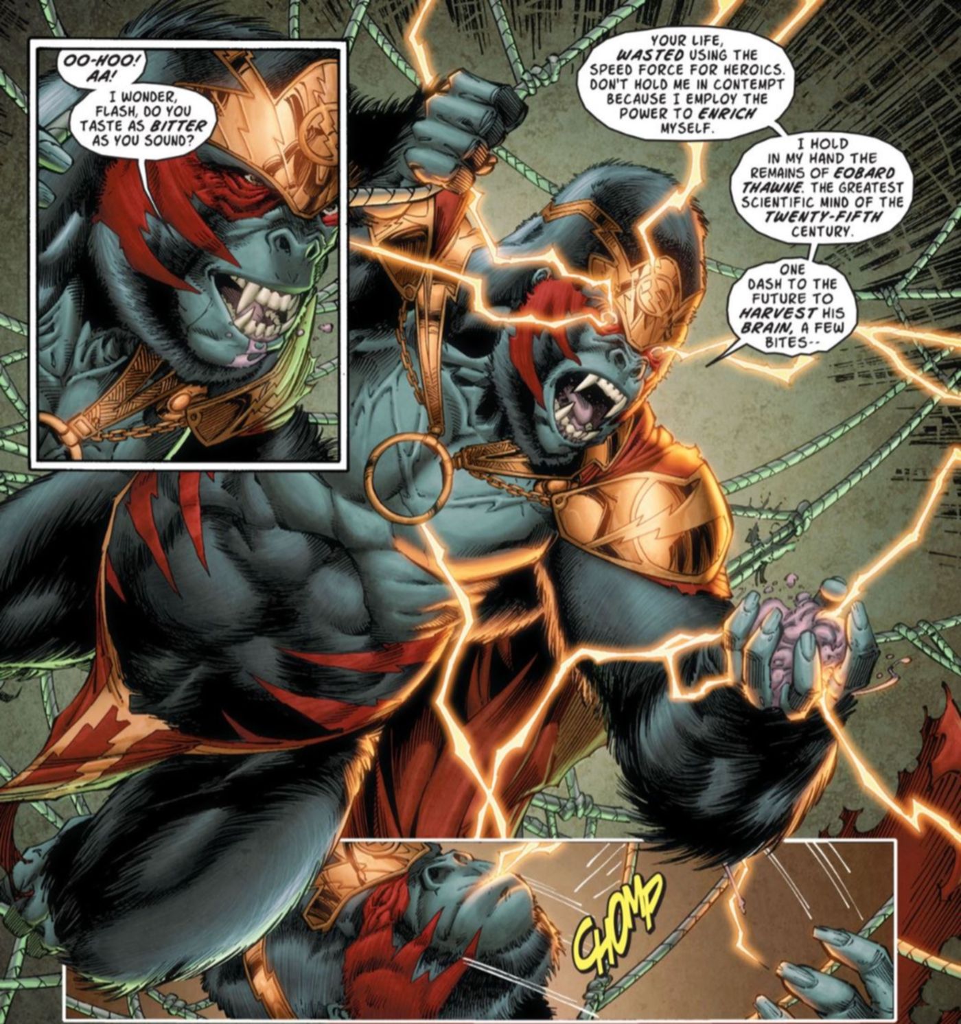 Gorilla Grodd Reverse-Flash Brains DC Comics