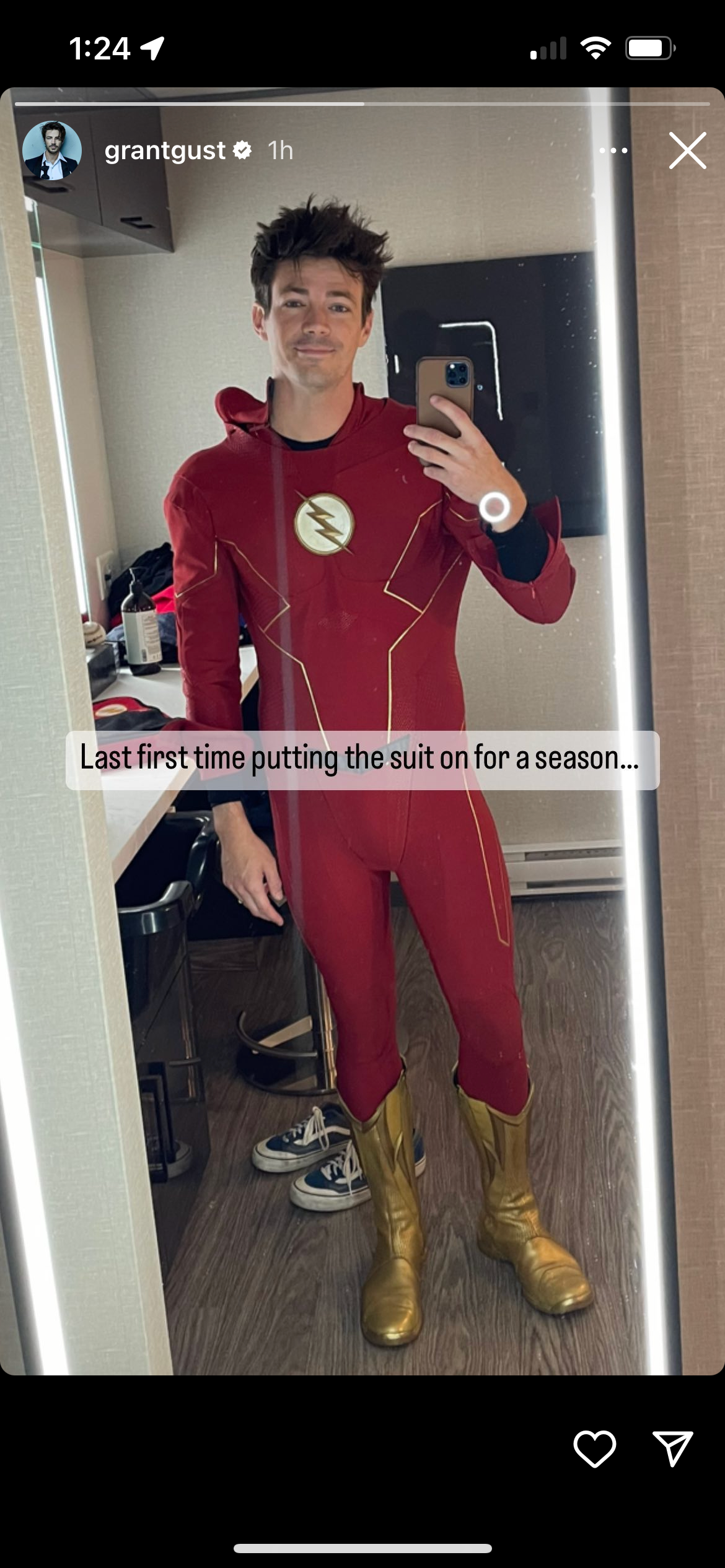 Grant-Gustin-Shares-Image-Of-Putting-On-The-Flash-Costume-For-Last-First-Time-1