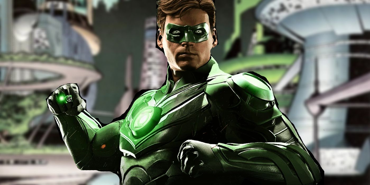 Lanterna Verde pronto para a batalha em Injustice Gods Among Us