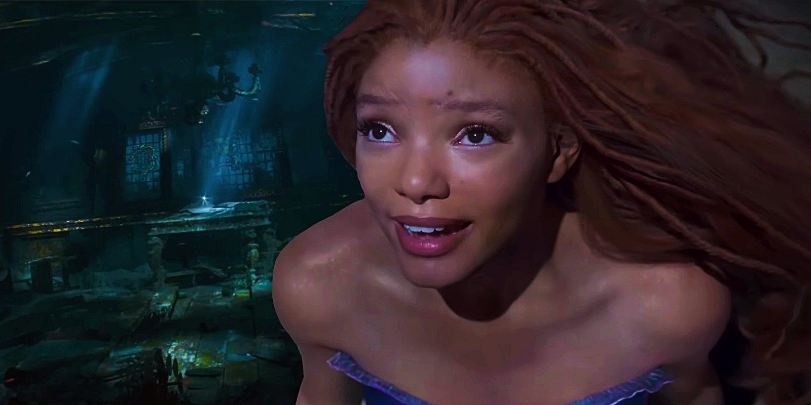 Halle Bailey  as Ariel in The Little Mermaid