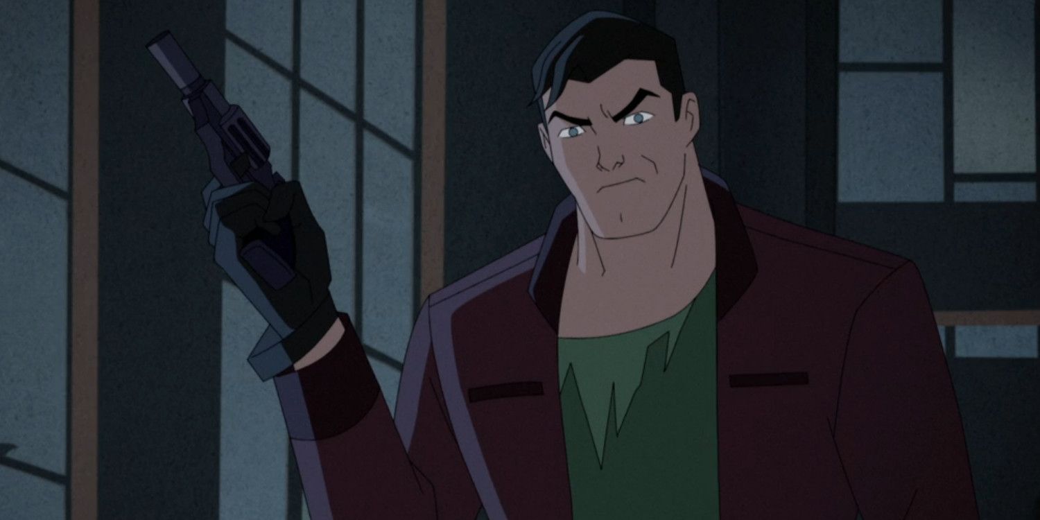 Harley Quinn Bruce Wayne com arma