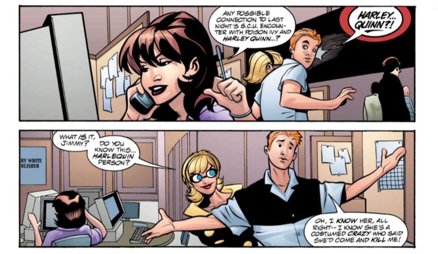 Harley Quinn Óculos Jimmy Olsen DC Comics