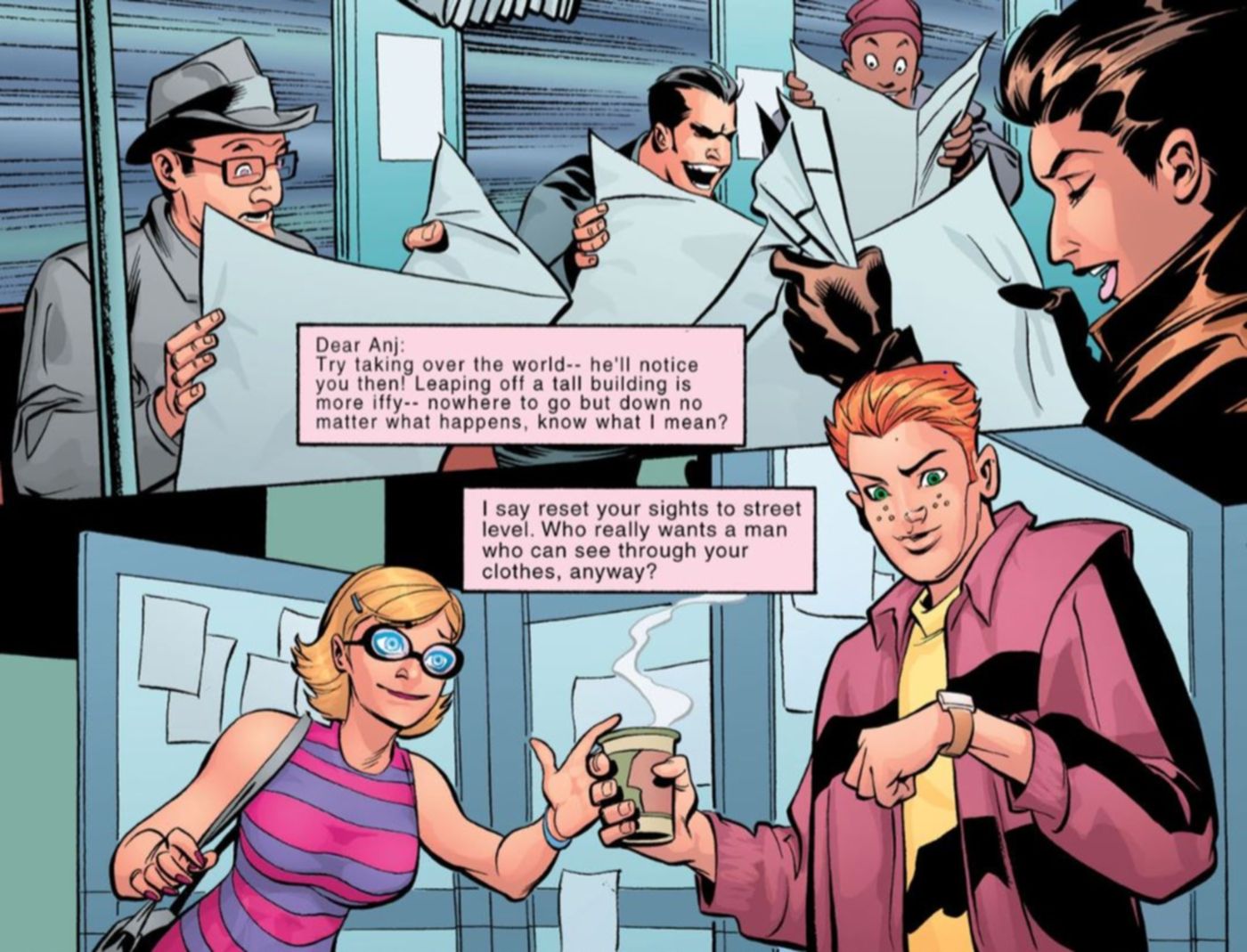 Harley Quinn Holly Chance Conselhos de Amor Superman DC Comics