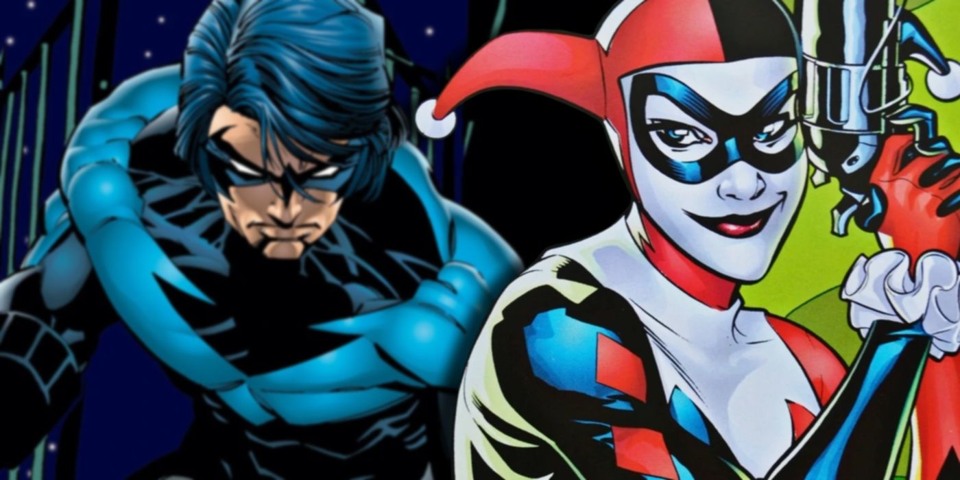 Harley Quinn and Nightwing DC Comics